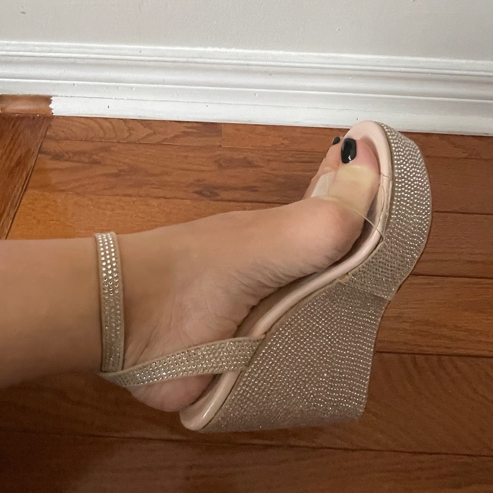 Public Desire wedge sandals